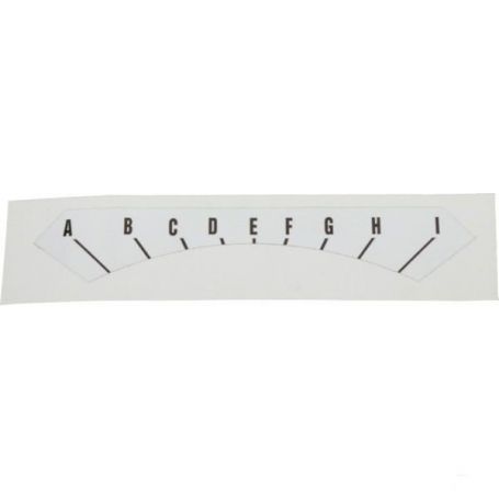 Autocollant profondeur, gauche réf. 10226091 pour Monosem