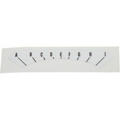 Autocollant profondeur, gauche réf. 10226091 pour Monosem
