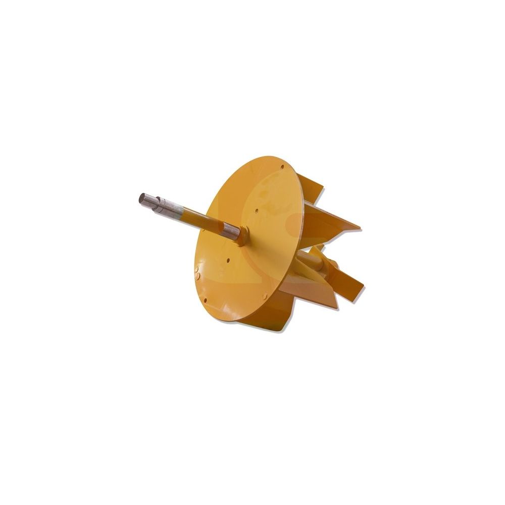 ROTOR ASPIRATEUR SUPÉRIEUR DROIT AVEC ARBRE RÉF. 123084 - GRÉGOIRE