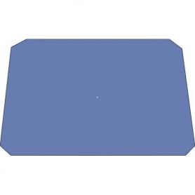 Verre 135 165 MK2 Bonnette Flexi pour MASSEY FERGUSON