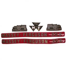 Kit de décalcomanie 35X pour MASSEY FERGUSON