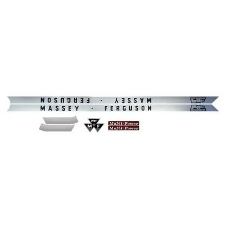 Kit d'autocollants «Massey Ferguson» 165 réf. 880780M1 - Massey Ferguson