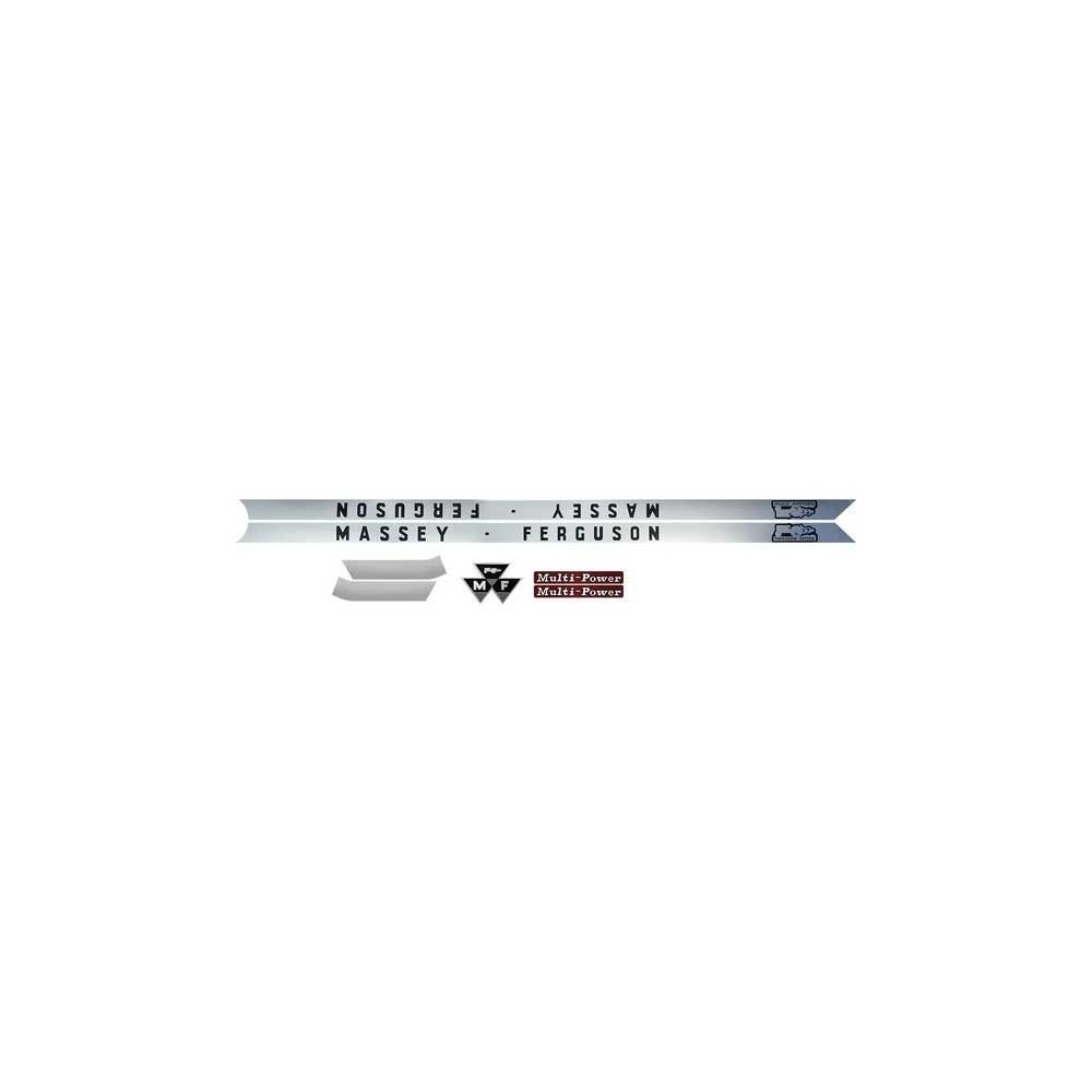 Kit de décalcomanies série 100 version 4 cylindres pour MASSEY FERGUSON