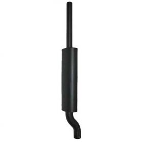 Echappement 595 698 Noir pour MASSEY FERGUSON