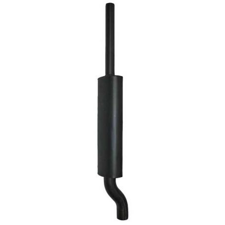 Echappement 595 698 Noir pour MASSEY FERGUSON Echappement 595 698 Noir pour MASSEY FERGUSON