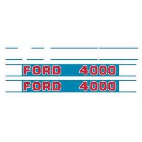 Kit Décalque Ford 4000 pour FORD