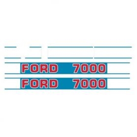 Kit Décalque Ford 7000 pour FORD