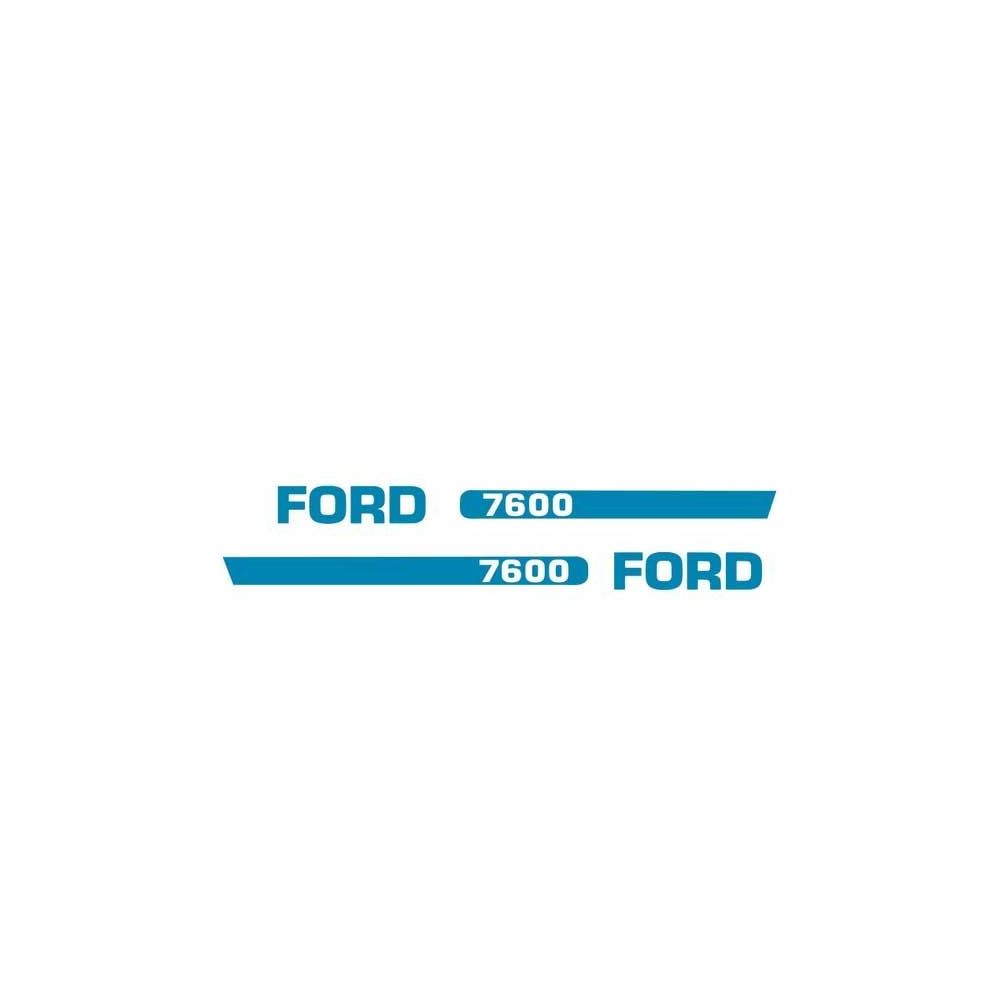 Kit Décalque Ford 7600 pour FORD