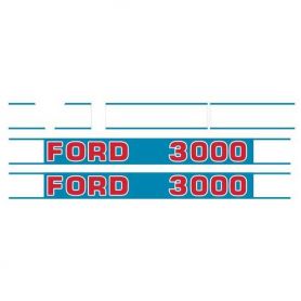 Kit Décalque Ford 3000 pour FORD