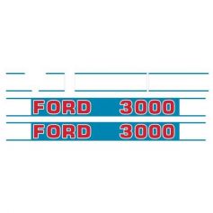 Kit Décalque Ford 3000 pour FORD