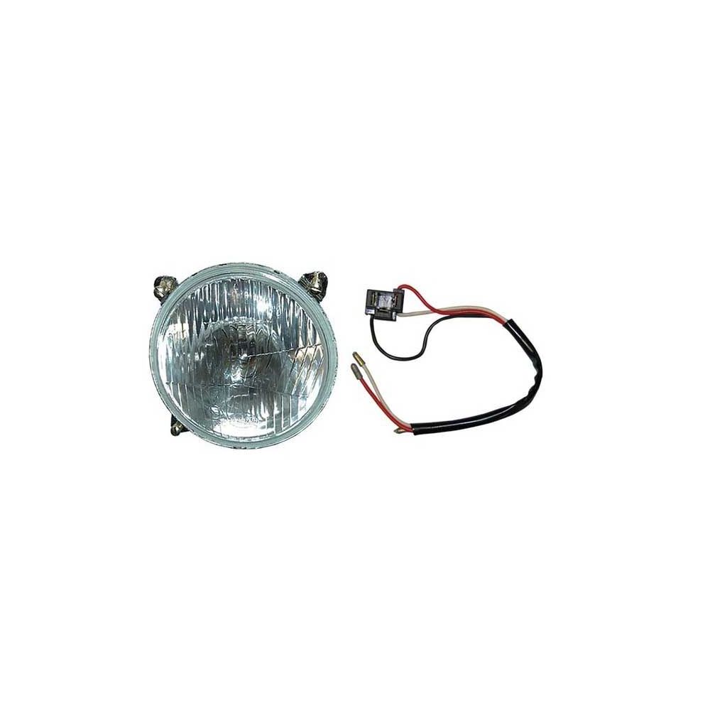 Lampe frontale droite avec ampoule et métier à tisser pour MASSEY FERGUSON