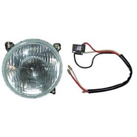 Lampe frontale gauche avec ampoule et métier à tisser pour MASSEY FERGUSON