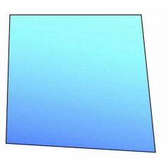 Vitre de cabine en verre pour Tracteurs Ford AP avec cadre en aluminum Vitre de cabine en verre pour Tracteurs Ford AP avec cadre en aluminum
