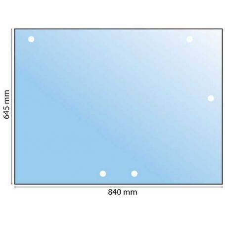 Verre IHC XL supérieur arrière pour IHC
