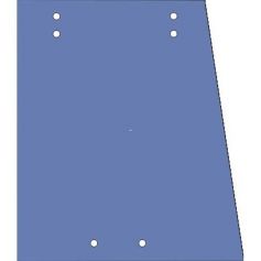 Fenêtre latérale en verre Sankey 2 trous pour MASSEY FERGUSON Fenêtre latérale en verre Sankey 2 trous pour MASSEY FERGUSON