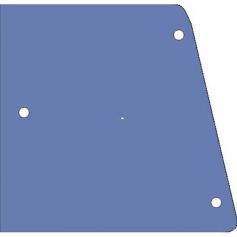 Glass 300 Side Glass - 600 x 580mm pour MASSEY FERGUSON Glass 300 Side Glass - 600 x 580mm pour MASSEY FERGUSON