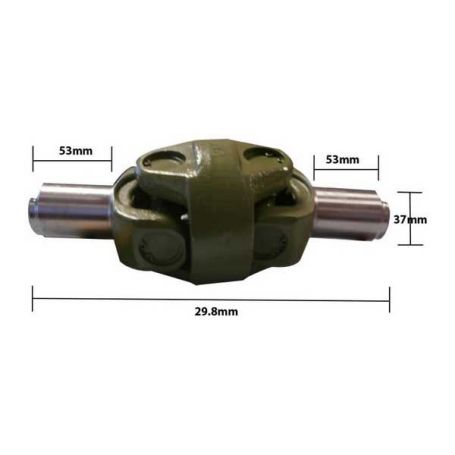 Ensemble d'axe de pont avant ZF APL 325 pour IHC Ensemble d'axe de pont avant ZF APL 325 pour IHC