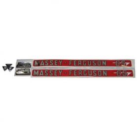 Kit de décalcomanie 65 pour MASSEY FERGUSON