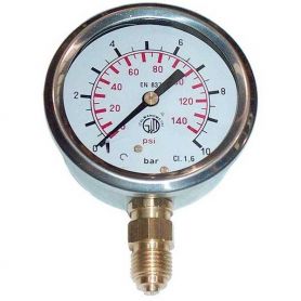 Jauge d'huile Pression 140 PSI Glycerine Rempli pour MASSEY FERGUSON