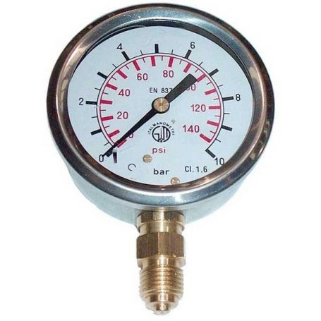 Jauge d'huile Pression 140 PSI Glycerine Rempli pour MASSEY FERGUSON Jauge d'huile Pression 140 PSI Glycerine Rempli pour MASSEY FERGUSON