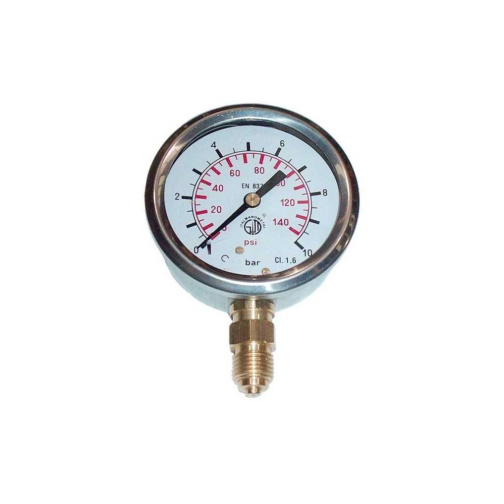 Jauge d'huile Pression 140 PSI Glycerine Rempli pour MASSEY FERGUSON