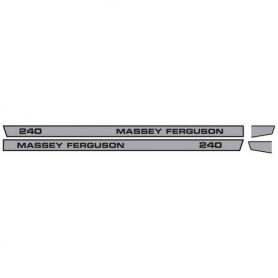 Kit de décalcomanie 240 pour MASSEY FERGUSON