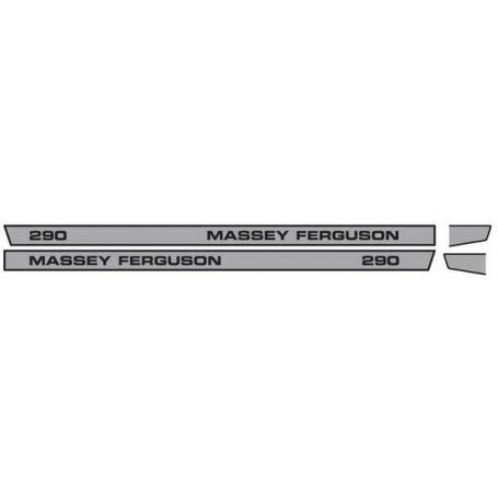 Kit d'autocollants «Massey Ferguson 290» réf. 1682432M1 - Massey Ferguson Kit d'autocollants «Massey Ferguson 290» réf. 1682432M1 - Massey Ferguson