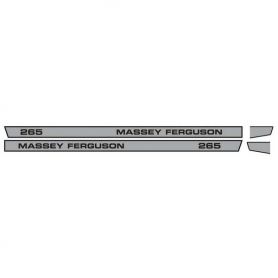 Kit de décalcomanie 265 pour MASSEY FERGUSON