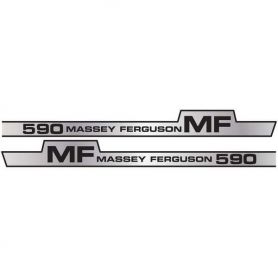 Kit de décalcomanie 590 pour MASSEY FERGUSON