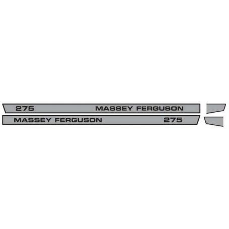 Kit d'autocollants «Massey Ferguson 275» réf. 1682425M1 - Massey Ferguson Kit d'autocollants «Massey Ferguson 275» réf. 1682425M1 - Massey Ferguson