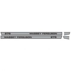 Kit d'autocollants «Massey Ferguson 275» réf. 1682425M1 - Massey Ferguson Kit d'autocollants «Massey Ferguson 275» réf. 1682425M1 - Massey Ferguson