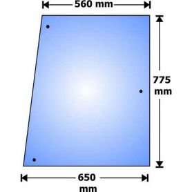 Vitre latérale Ford 40 TS TM M 60 S Droite pour FORD