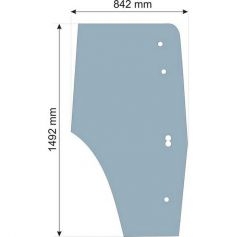 Vitre de porte gauche Ford 40 LH 11-91 / 10-95 Toit Blanc pour FORD