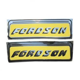 Sticker Fordson Jaune et Argent pour FORD