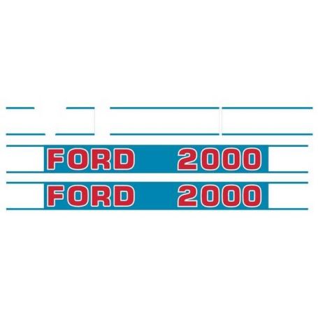 Kit autocollant Ford 2000 pour FORD