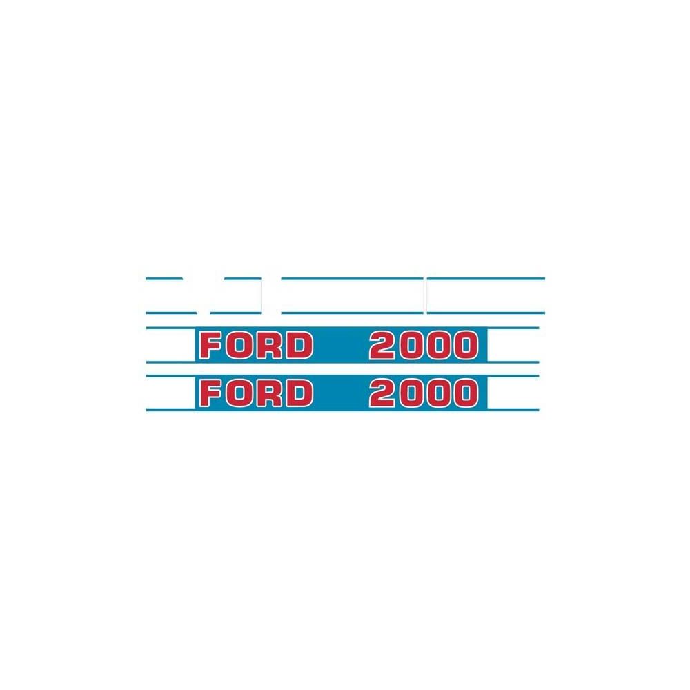 Kit autocollant Ford 2000 pour FORD