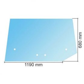 Vitre arrière supérieure pour IHC