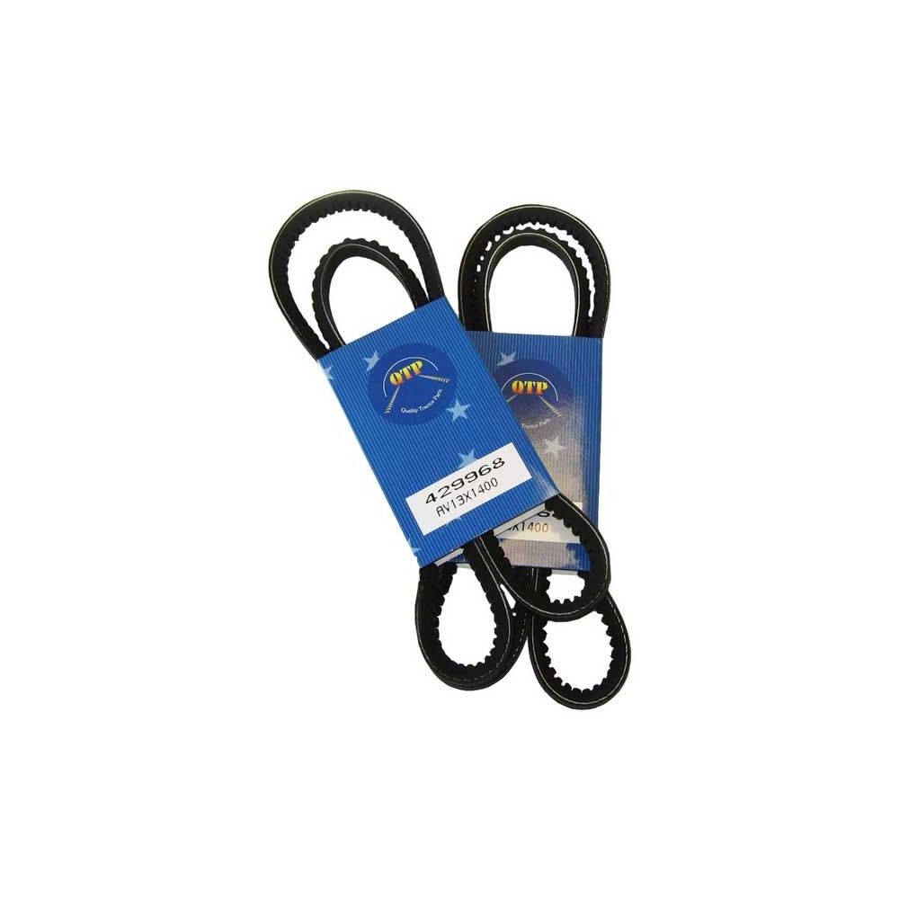 Courroie de ventilateur 4200 avec air conditionné - 13 x 1400 - PAIRE pour MASSEY FERGUSON