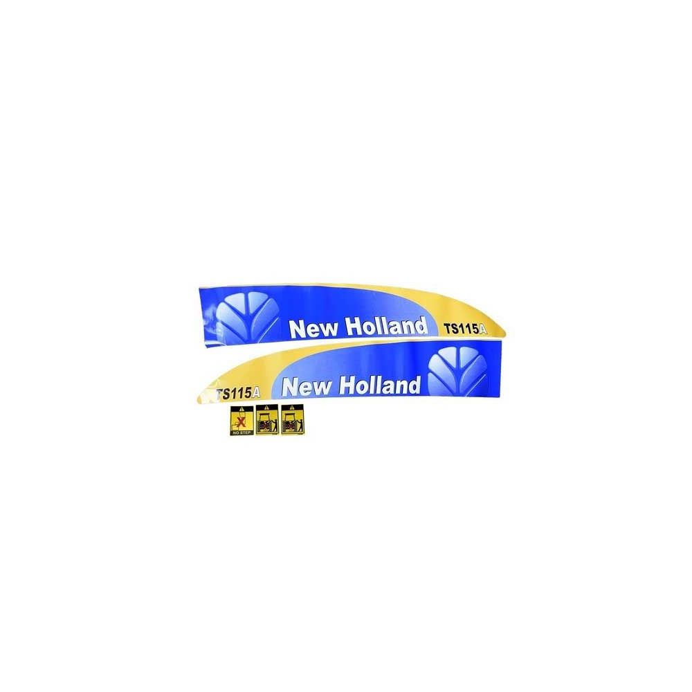 Autocollant New Holland TS115A pour FORD