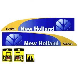 Kit Décalque Ford New Holland TS125A pour FORD