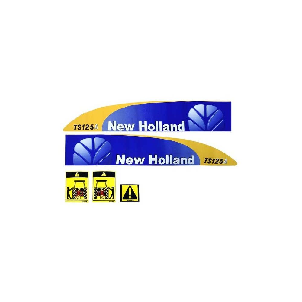 Kit Décalque Ford New Holland TS125A pour FORD