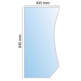 Pare-brise en verre inférieur Ford New Holland T6000 pour FORD