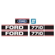 Sticker Ford 7710 Force 2 Rouge & Noir pour FORD Sticker Ford 7710 Force 2 Rouge & Noir pour FORD
