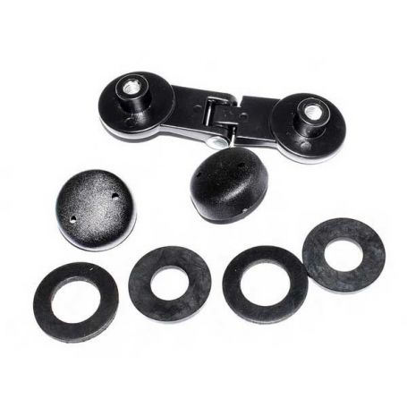 Kit charnière 300 verre à verre pour MASSEY FERGUSON