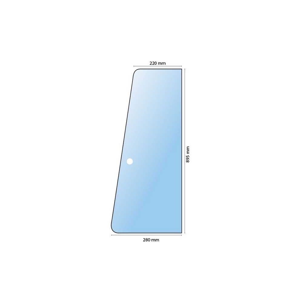 Porte en verre avant pour IHC