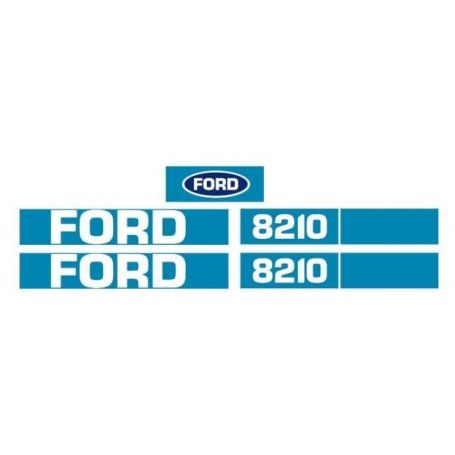 Kit Décalque Ford 8210 pour FORD
