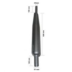 Échappement Deutz DX3 DX4 série 07 Agroxtra pour DEUTZ Échappement Deutz DX3 DX4 série 07 Agroxtra pour DEUTZ