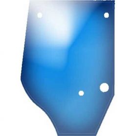 Étui en verre Maxxum porte droite 4 trous pour IHC