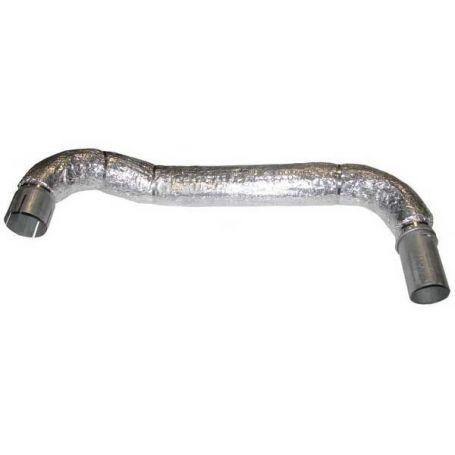 Pot d'échappement John Deere 6600 - 6900 inférieur pour JOHN DEERE Pot d'échappement John Deere 6600 - 6900 inférieur pour JOHN DEERE