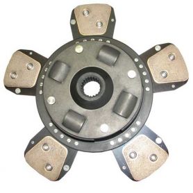 Disque d’embrayage 300, 12 po, 5 palettes, fritté, fin pour MASSEY FERGUSON